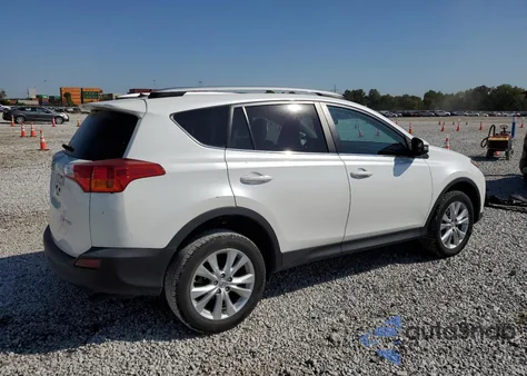 2014 Toyota Rav4 Limited z USA, uszkodzony, nr VIN 2T3YFREV4EW080772